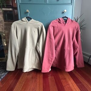 Under Armour Men's Beige and Rust Hooded Sweatshirts